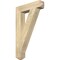 Ekena Millwork Traditional Craftsman Rough Sawn Bracket, Douglas Fir, 4"W x 20"D x 32"H BKT04X20X32TRA04RDF - alternate 1